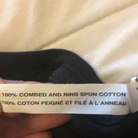 V-Neck Short Sleeve T-Shirt Black - Picture 6 of 9